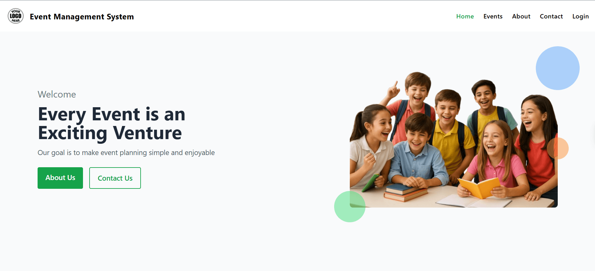 Event Management Website